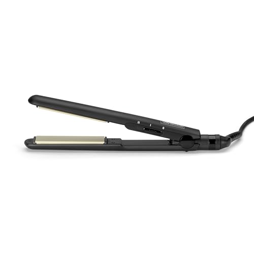 TRESemme Ceramic Straightener, Up to 230°C, Smooth Ceramic Plates, Worldwide use, Black