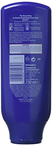 NIVEA In-Shower Body Moisturiser with Almond Oil - Pack of 6