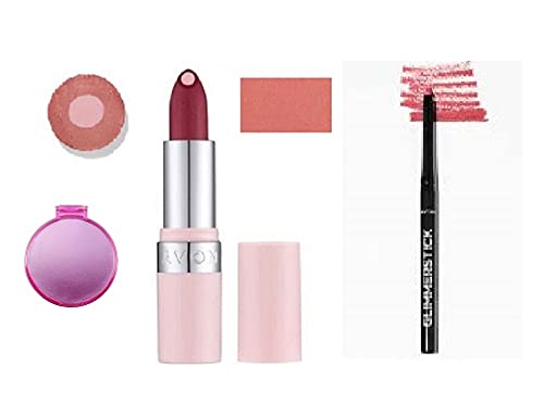 Avon Hydramatic Lipstick Kit with Lip Liner & Mirror