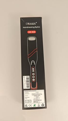 FTJKGH Hair Waver Hair Crimpers for Women - Hair Curler for Women and Girls Mermaid Wave Curling Iron Professional Crimping with 5 Heat Setting Anti-Scald Hair Care for Wide Deep Waves (Pink)