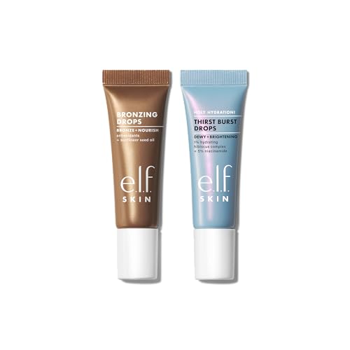 e.l.f. The Hottest Drops Duo – Holy Hydration & Bronzing Drops