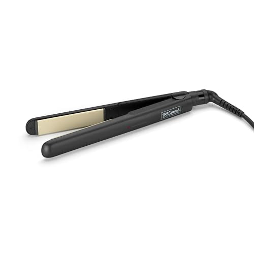 TRESemme Ceramic Straightener, Up to 230°C, Smooth Ceramic Plates, Worldwide use, Black