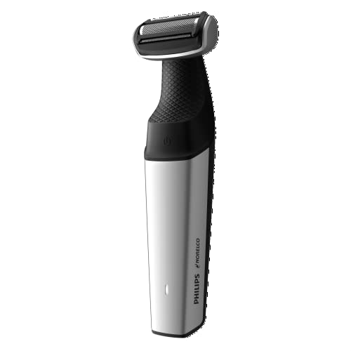 Philips Norelco Bodygroom Series 5000 Showerproof Body Trimmer for Men with Back Attachment, BG5025/40