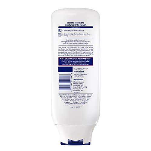 NIVEA In-Shower Cocoa Butter Lotion