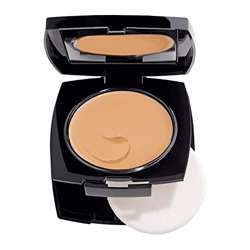 AVON True Colour Cream to Powder Foundation Compact - Honey Beige
