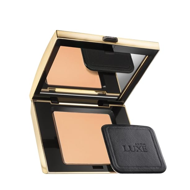 Avon Luxe Silken Pressed Powder - Light Medium Silk