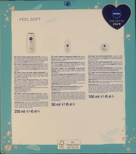 NIVEA Feel Soft Body Care Set