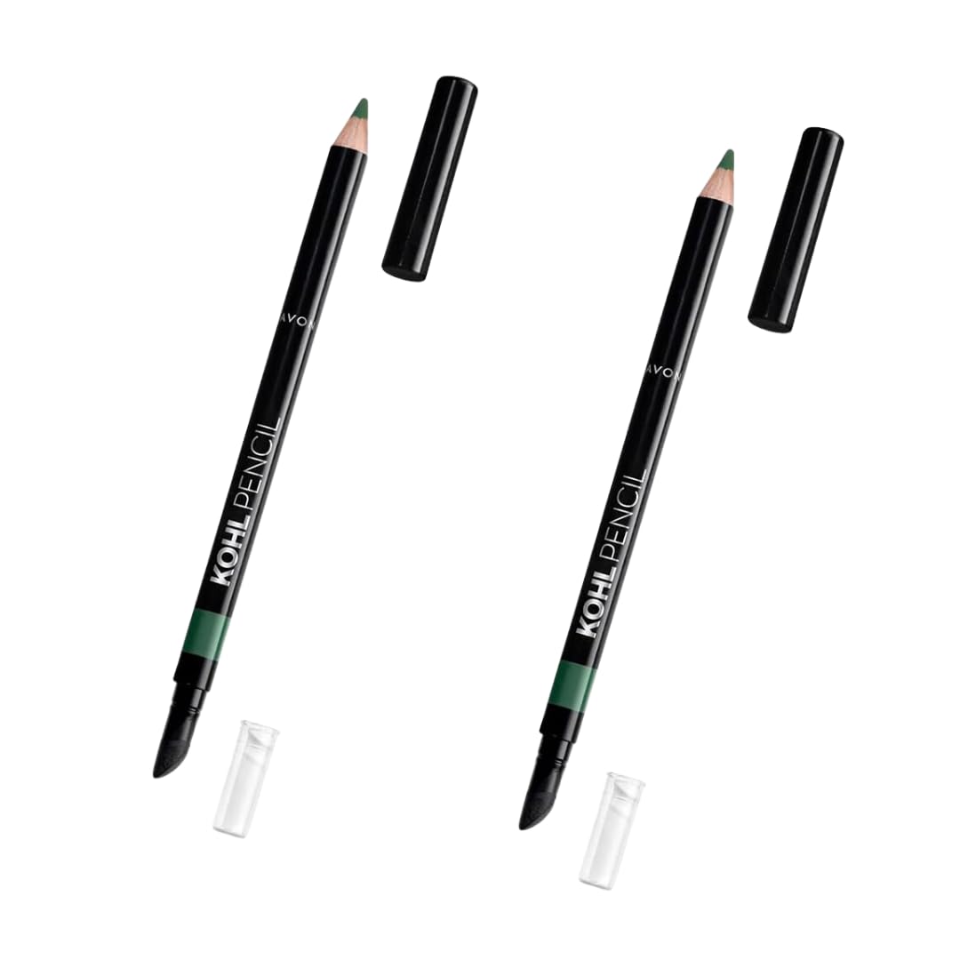 Avon Kohl Eyeliner Pencil - Emerald Duo