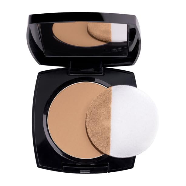 Avon True Colour Flawless Mattifying Pressed Powder - Neutral Light