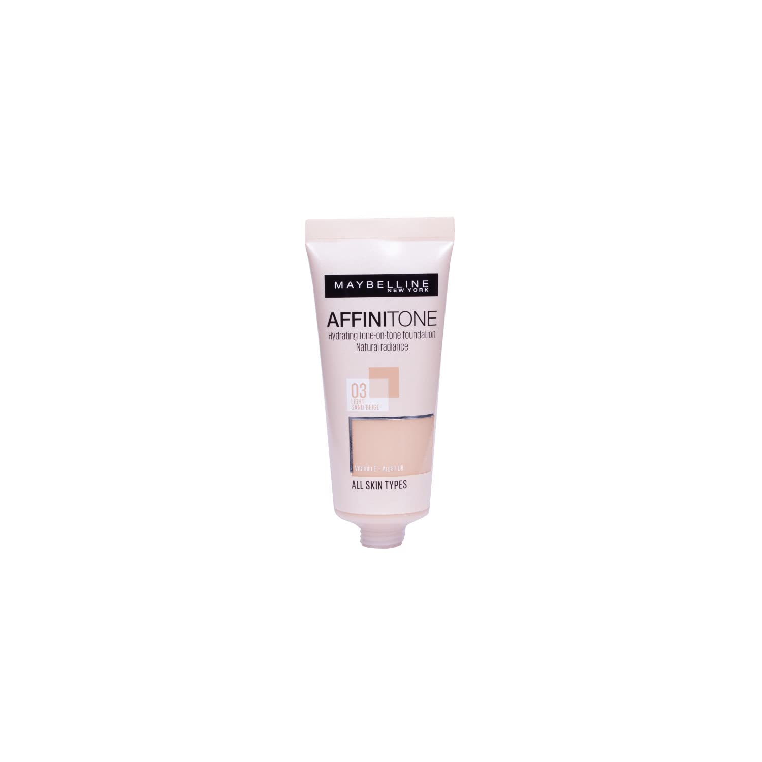 Maybelline Affinitone Unifying Foundation Cream 03 Light Sand Beige 30 ml