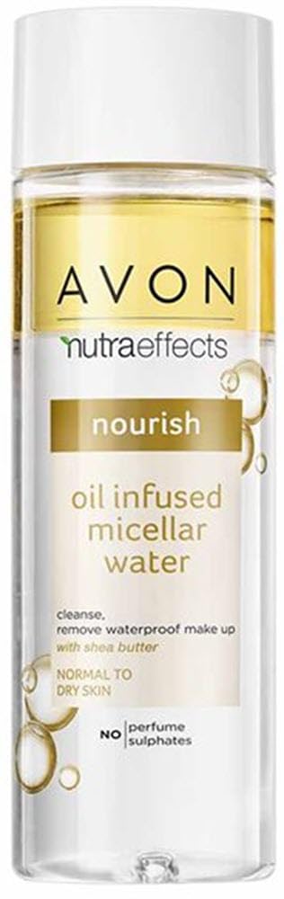 Avon Nutra Effects Nourish Oil-Infused Micellar Water - 4 x 200ml