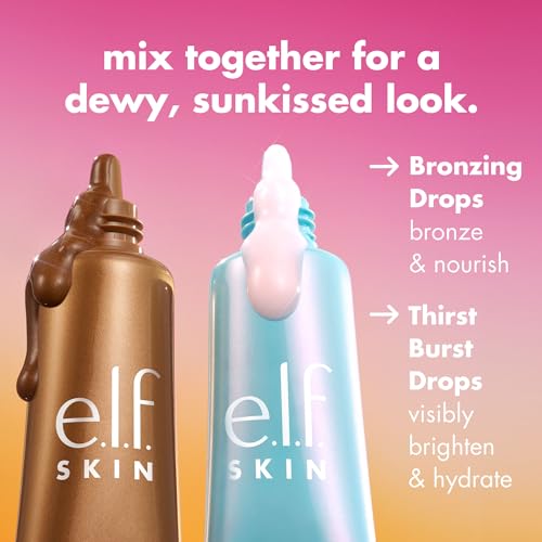 e.l.f. The Hottest Drops Duo – Holy Hydration & Bronzing Drops