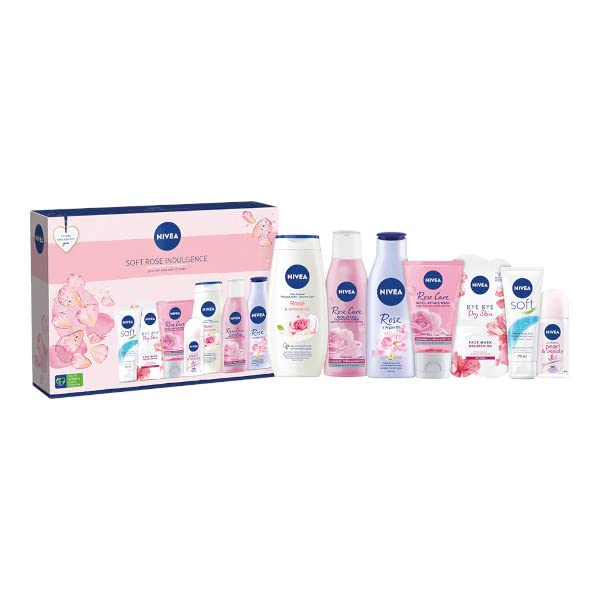 NIVEA Soft Rose Indulgence Skincare Gift Set