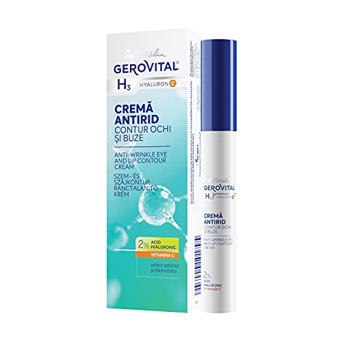 Gerovital H3 Hyaluron C Anti-Wrinkle Eye and Lip Cream 15 ml