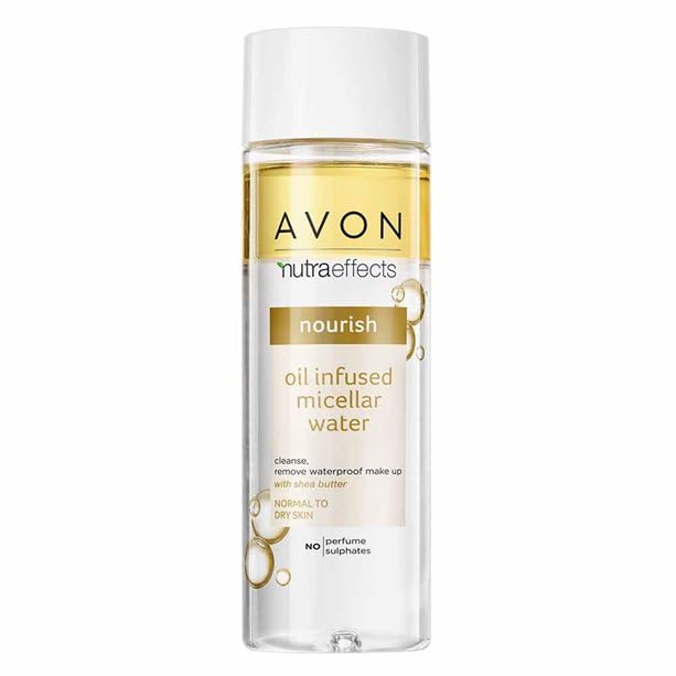 Avon Nutra Effects Nourish Oil-Infused Micellar Water - 4 x 200ml