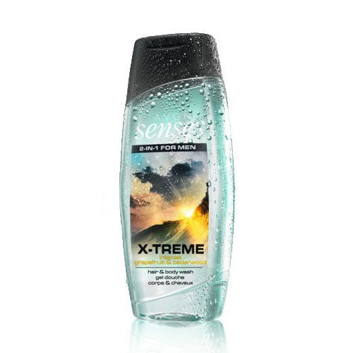 Avon Senses Xtreme 2 in 1 Hair and Body Wash 250ml