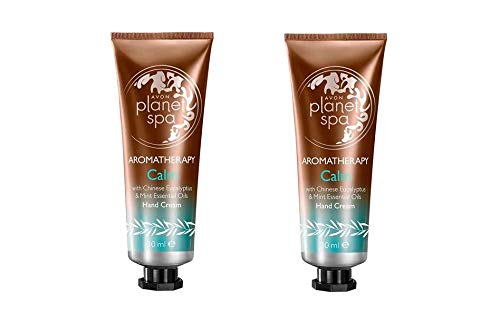 Avon Planet Spa Aromatherapy Hand Cream - Eucalyptus & Peppermint 2 x 30ml