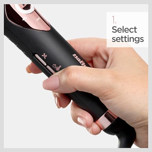 BaByliss Curl Secret Lite, Automatic Hair Curler, Easy Fast Hair Styling, 5 Heat Settings up to 210°