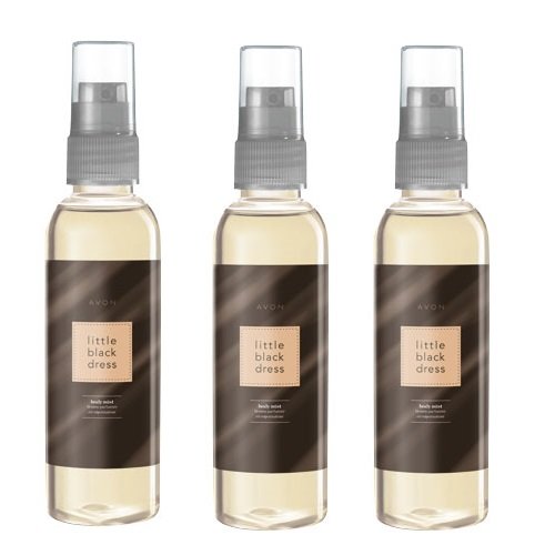 Avon Little Black Dress Body Mist Trio