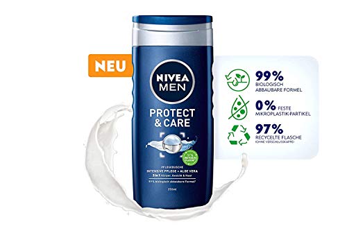 NIVEA MEN Protect & Care Moisturising Shower Gel - 6 Pack