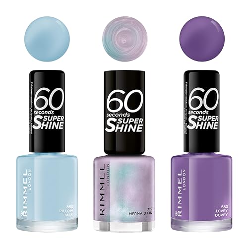 Rimmel 60 Seconds Super-Shine, 8ml, Mermaid Fin