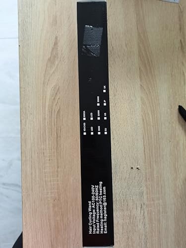 Curling Iron 25mm, Haglater Hair Curler Quick Heating Curling Wand for Long Hair, Ceramic Barrel Curling Tongs with Adjustable Temperature 80-230°C