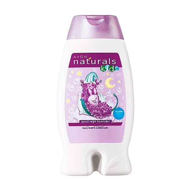 Avon Naturals Kids Goodnight Lavender Body Wash & Bubble Bath 250ml