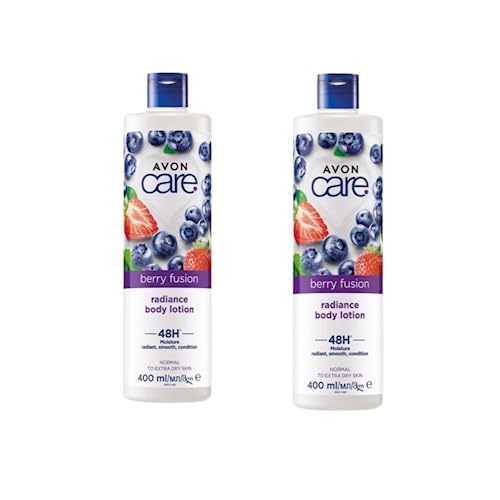 Avon Care Berry Fusion Body Lotion Twin Pack 2x400ml