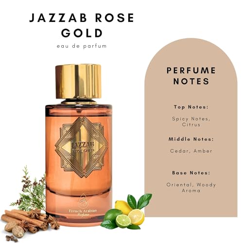 Rose Woody Amber Oud Eau De Parfum 100ml by Jazzab