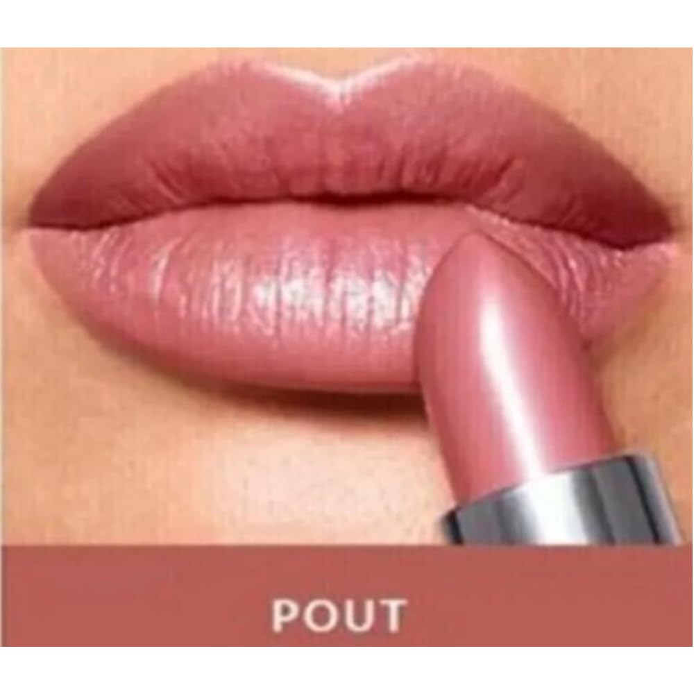 Avon Pout Ultra Satin Lipstick Duo with Brushes