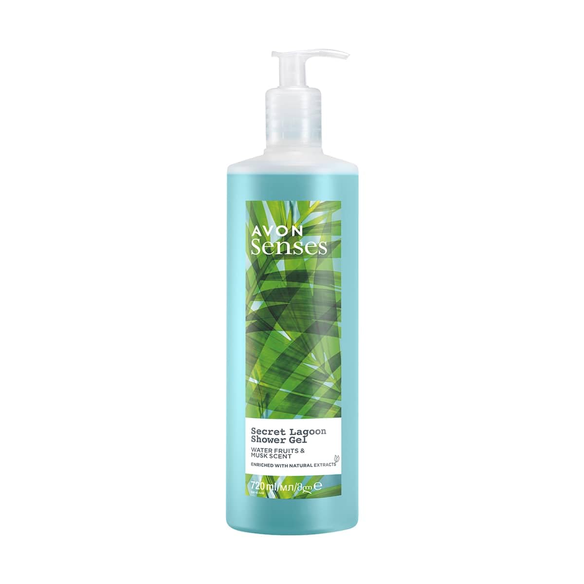 Avon Senses Secret Lagoon Revitalising Shower Gel 720ml