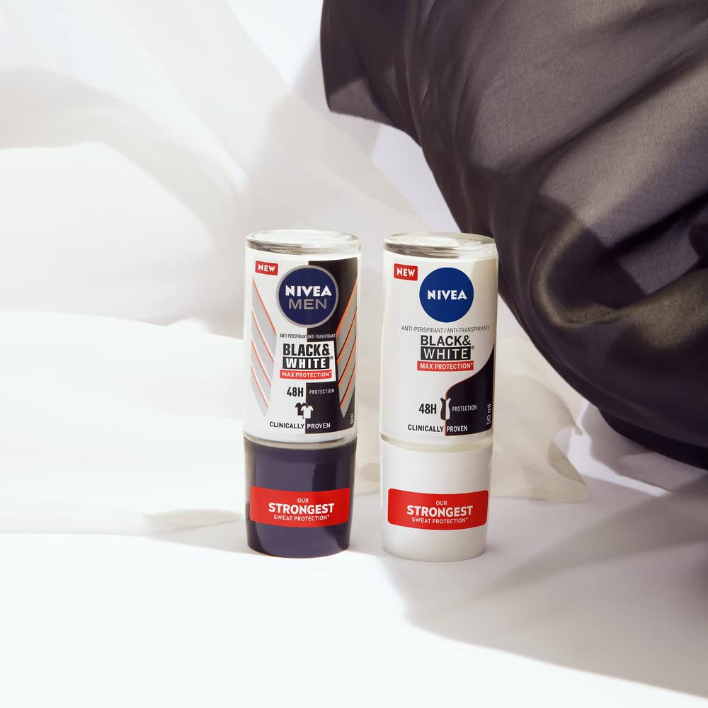 NIVEA MEN Black & White Max Protection Roll-On 50ml