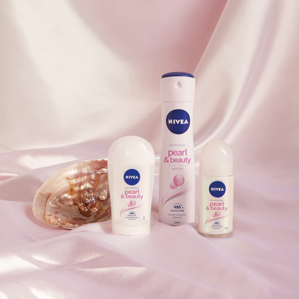 NIVEA Pearl & Beauty Anti-Perspirant Roll-On 50 ml