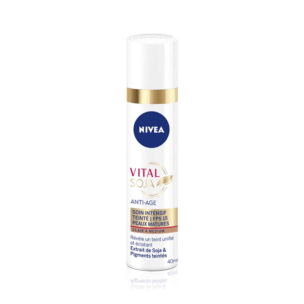 Nivea Vital Soy Anti-Ageing Serum SPF 15 - Light to Medium Tint