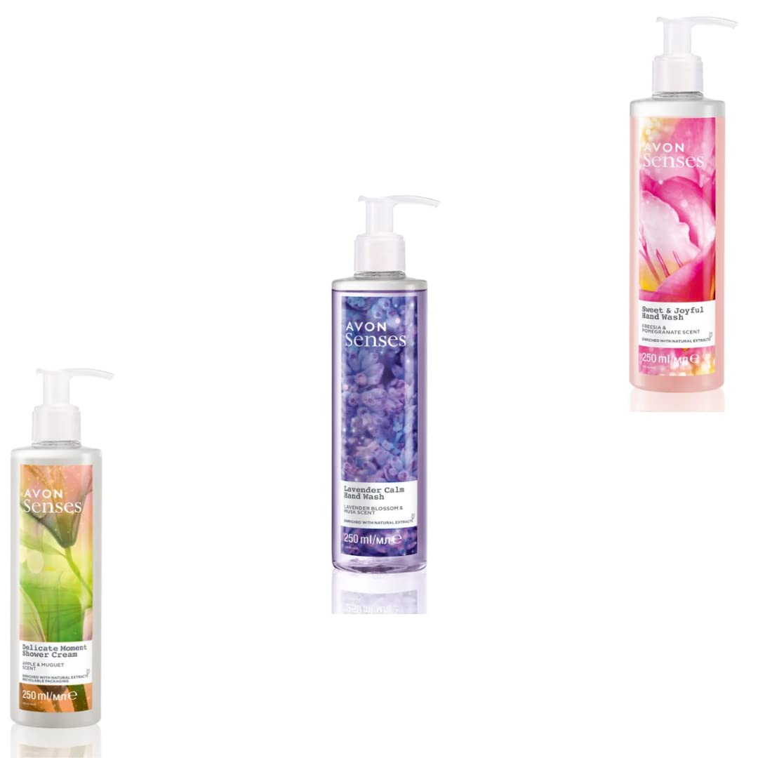 Avon Hand Wash Bundle - 3 Refreshing 250ml Bottles