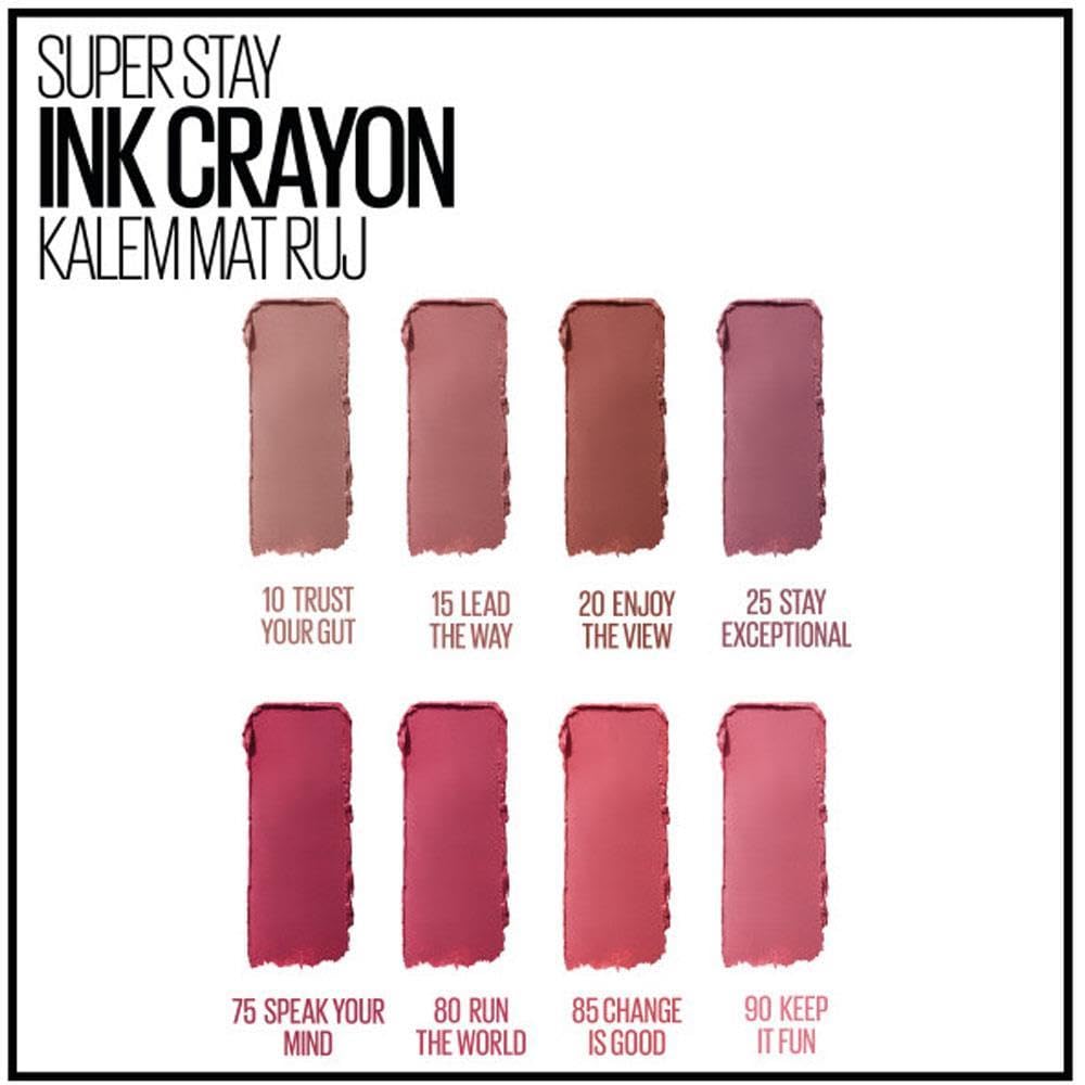 Maybelline Superstay Matte Ink Crayon - 15 Lead The Way