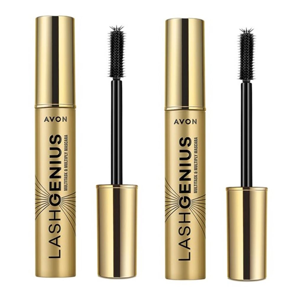 Lash Genius Multitask & Multiply Mascara - Blackest Black (Pack of 2)