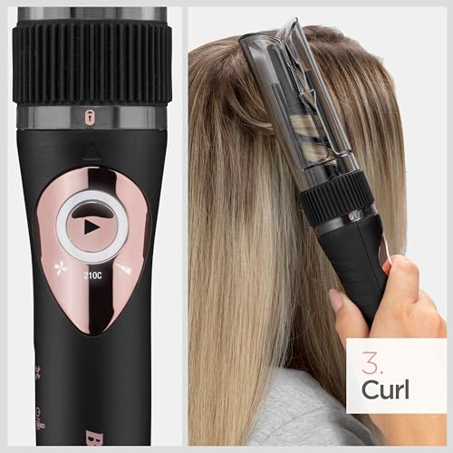 BaByliss Curl Secret Lite, Automatic Hair Curler, Easy Fast Hair Styling, 5 Heat Settings up to 210°