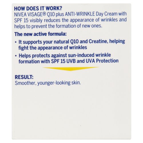 Nivea Q10 Plus Anti-Wrinkle Day Cream SPF 15