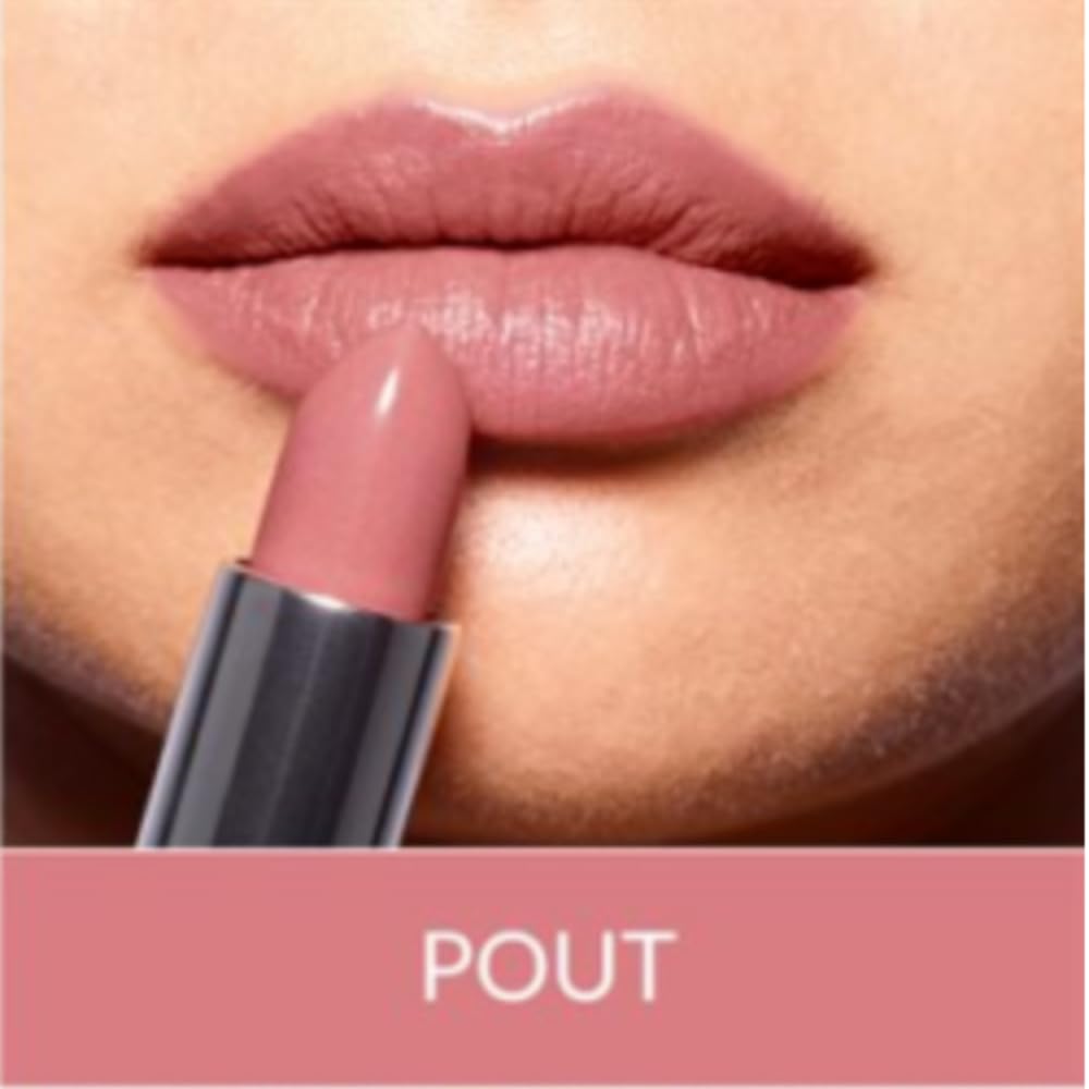 Avon Pout Ultra Satin Lipstick Duo with Brushes