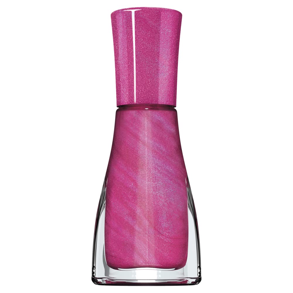 Sally Hansen Insta-Dri 1 Stroke-1 Coat-Done Nail Polish, 9.17ml, Flashy Fuschia