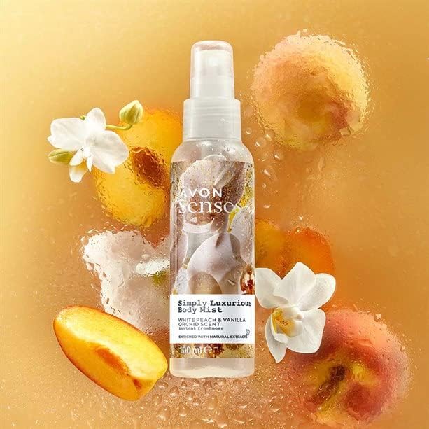 Simply Luxurious Body Mist - White Peach & Vanilla Orchid