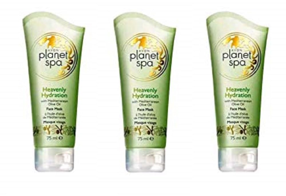 Avon Planet Spa Heavenly Hydration Face Mask 3x75ml