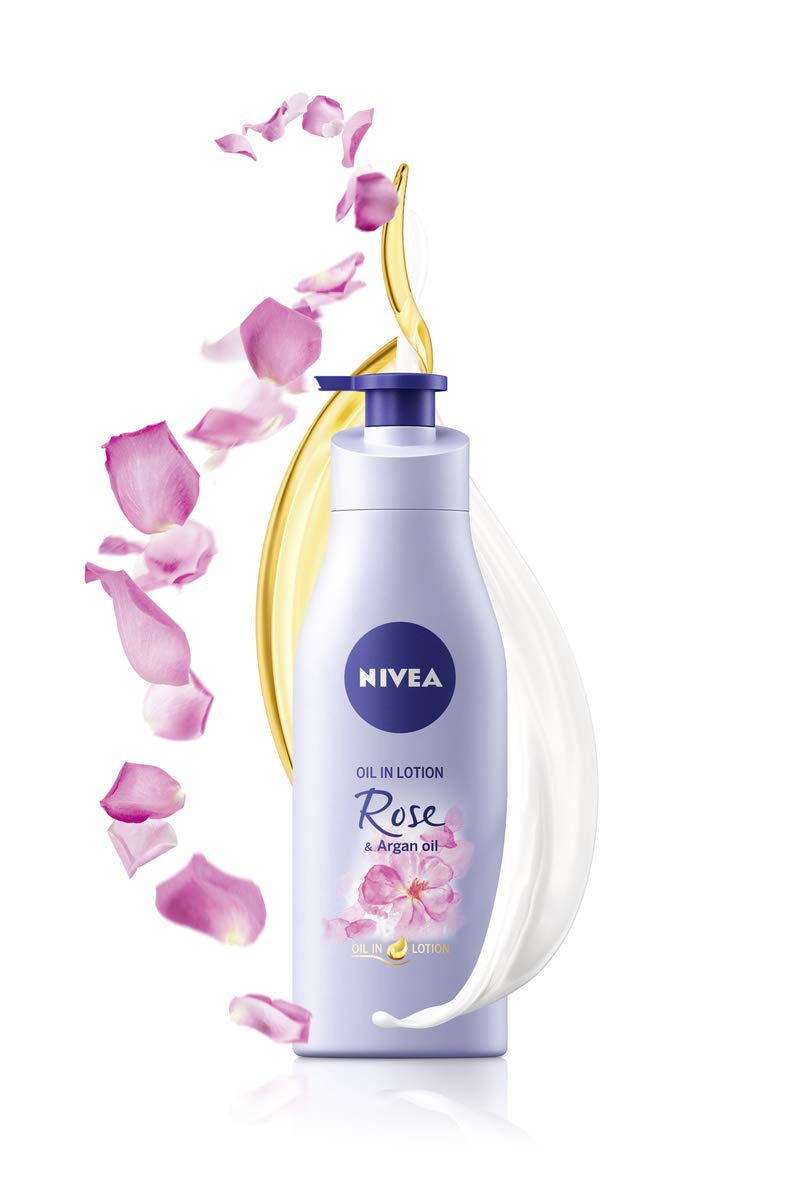 NIVEA Rose & Argan Oil Deep Moisture Lotion 400 ml