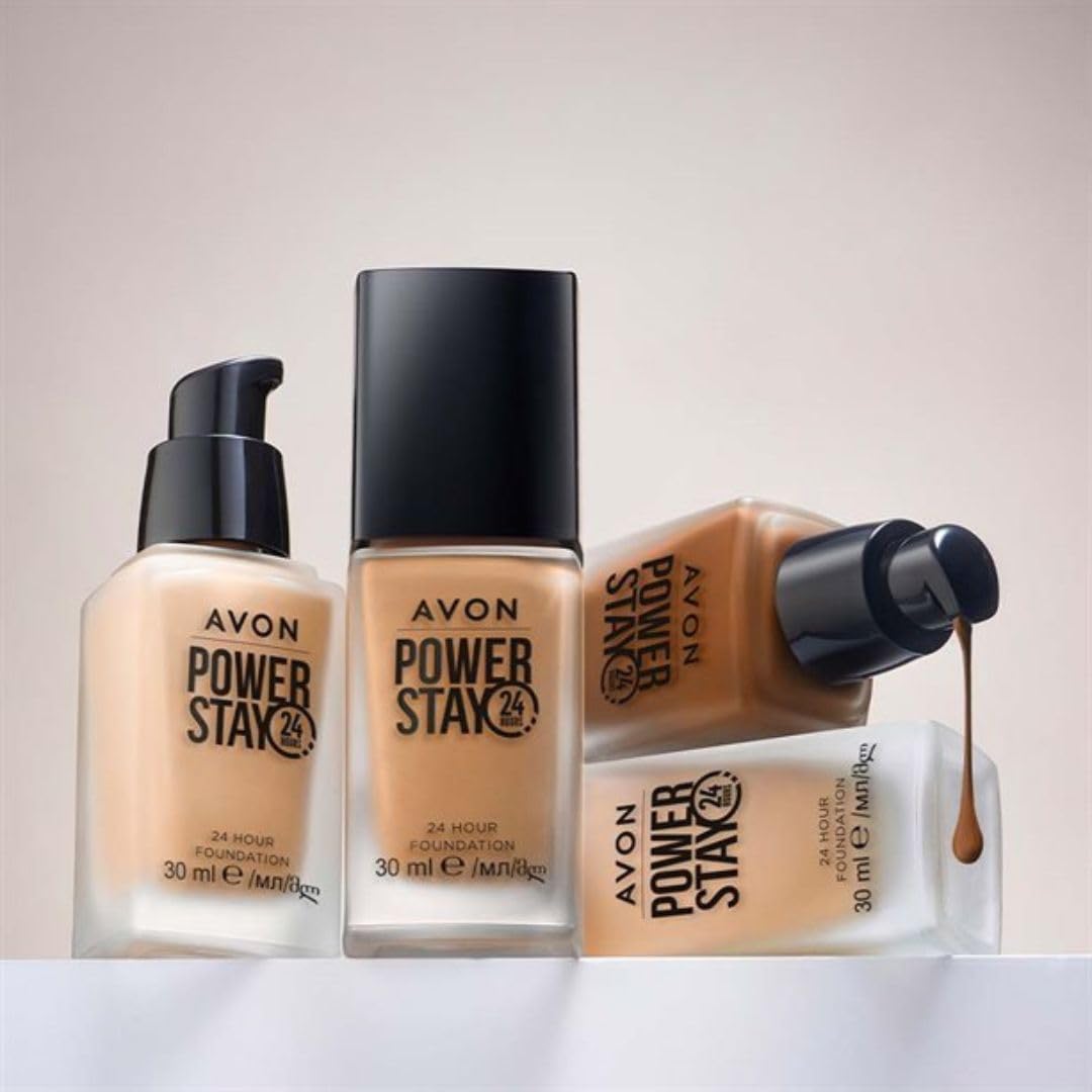 Power Stay 24 Hr Foundation - Medium Beige with Egg Sponge