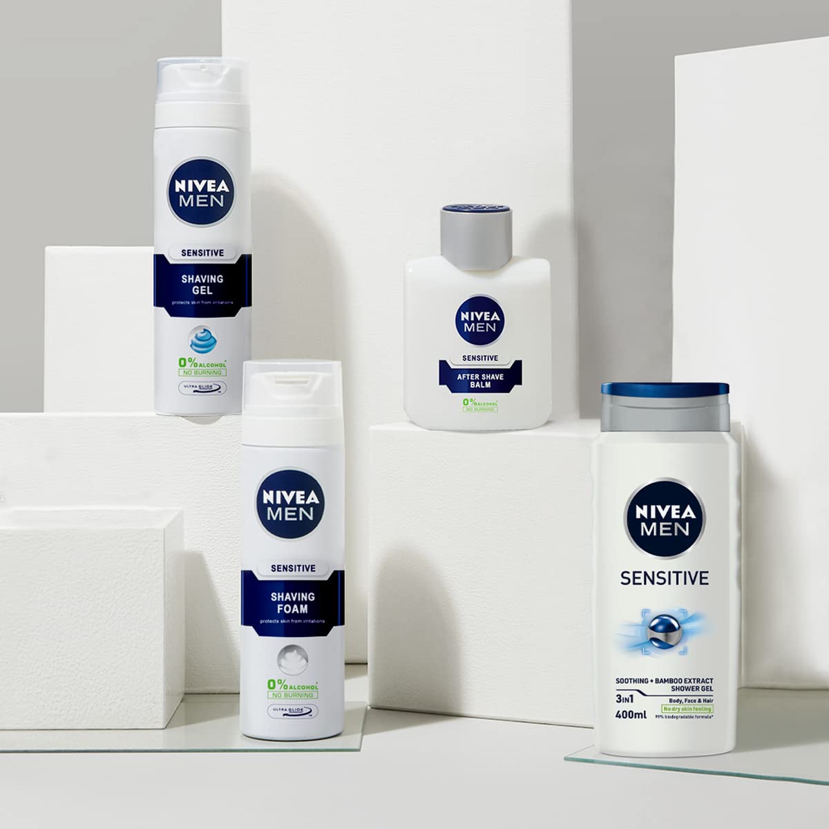 NIVEA MEN Sensitive Shower Gel 6-Pack