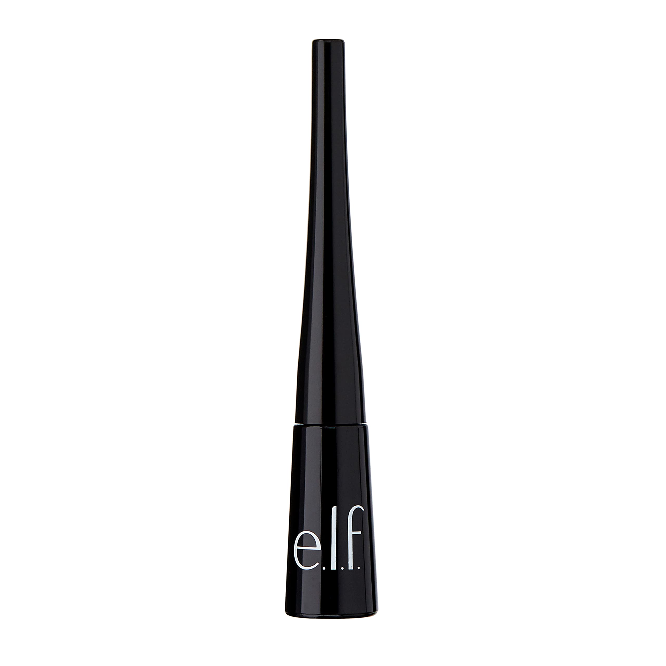 e.l.f. Expert Liquid Liner, Smudge-proof, Buildable, Long-lasting, Enhances, Defines, Jet Black, Precision Brush 4.2ml
