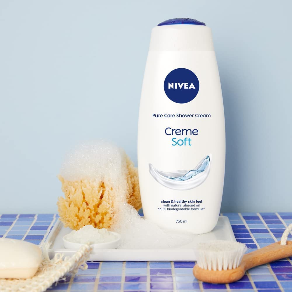 NIVEA Care Shower Creme Soft with Almond Oil 750ml