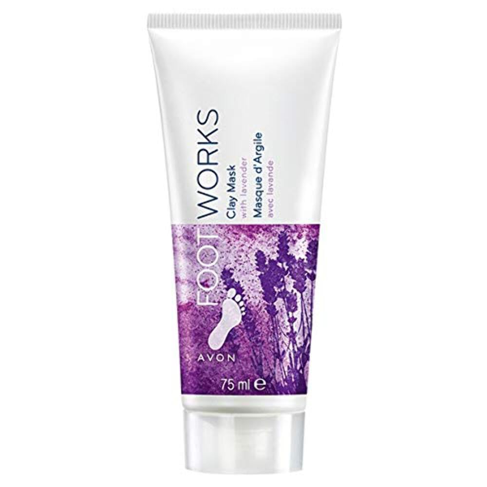Avon Footworks Lavender Clay Mask for Deep Cleansing