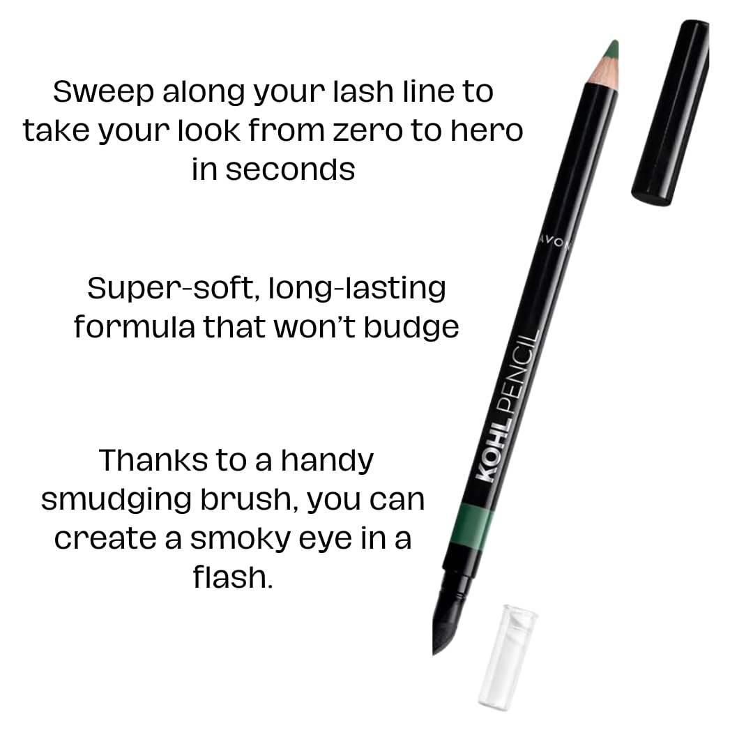 Avon Kohl Eyeliner Pencil - Emerald Duo